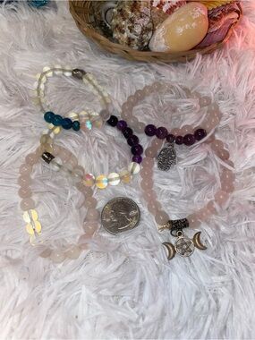 Bundle of Crystal Bracelets